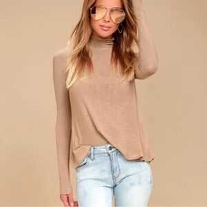 Free people weekend snuggle lightweight sweater top S